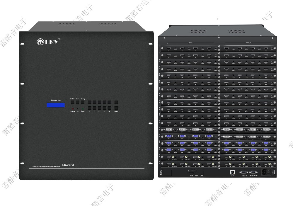 72进72出混合矩阵主机 LK-7272H